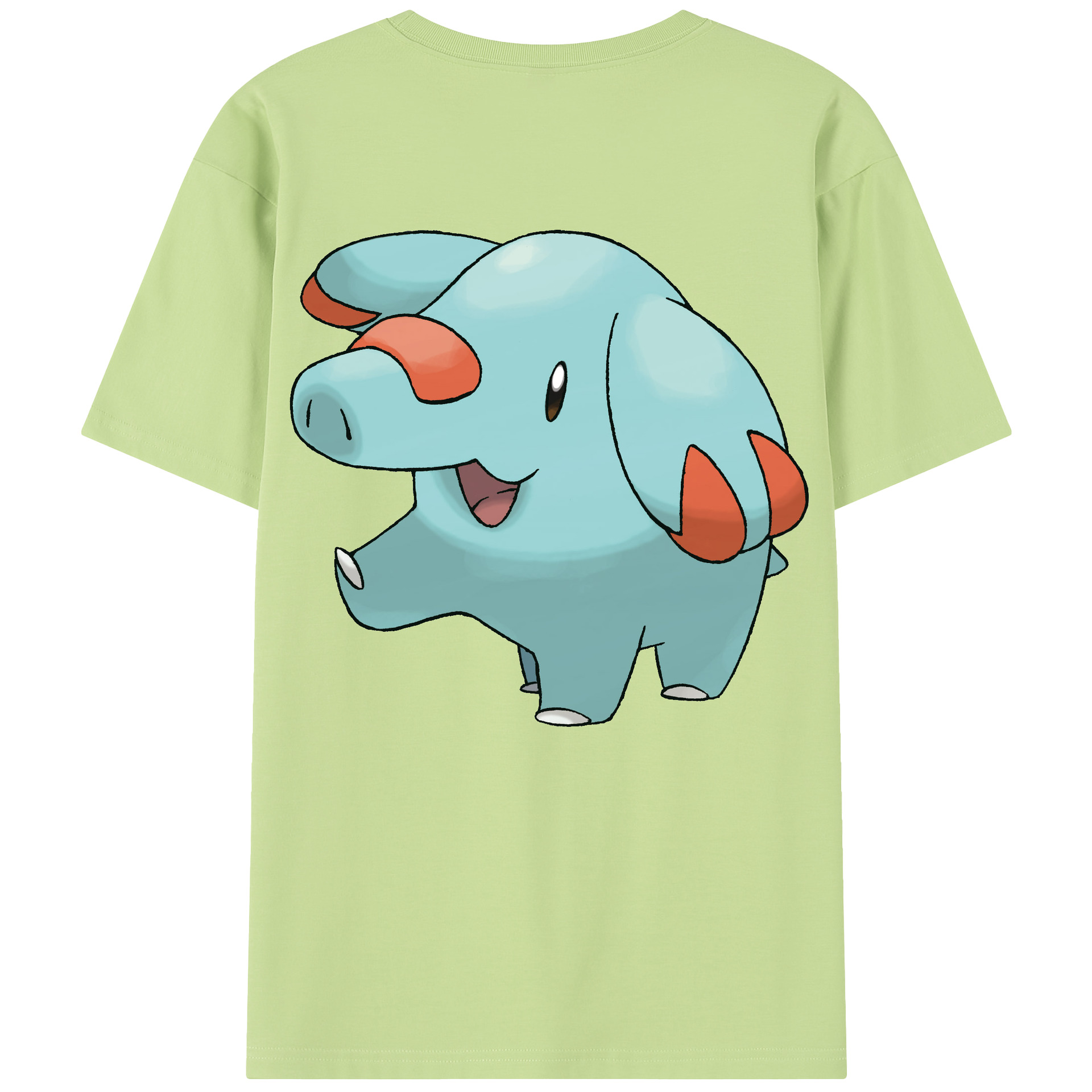 （画像用） ポケットモンスター Pokémon 綿100％半袖Tシャツ（背面プリント）